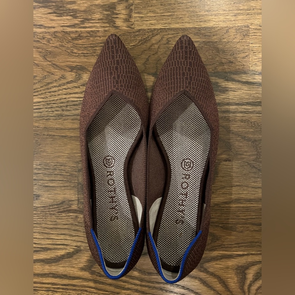 Rothy’s The Point, 9.5, Brown
